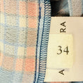 Load image into Gallery viewer, Altuzarra Blue / Black / White / Red Maria Tie Dye Check Print Shirtdress
