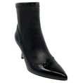 Load image into Gallery viewer, L'Agence Black Leather / Patent Leather Ember Boots
