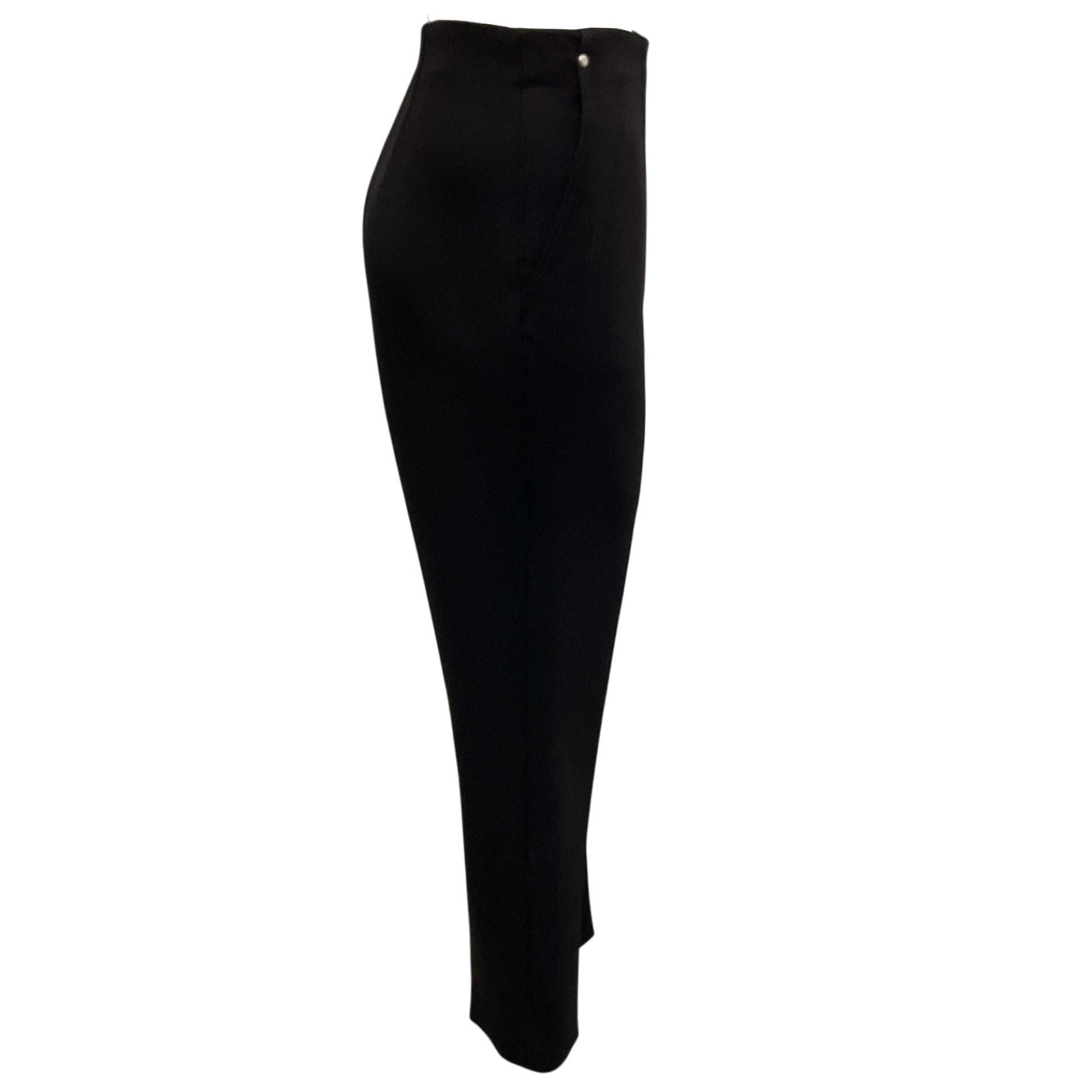 Hermes Black Wool Stretch Trousers