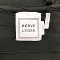 Load image into Gallery viewer, Herve Leger Black Open Weave Bandage Dress
