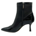 Load image into Gallery viewer, L'Agence Black Leather / Patent Leather Ember Boots
