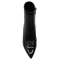 Load image into Gallery viewer, L'Agence Black Leather / Patent Leather Ember Boots
