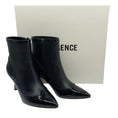 Load image into Gallery viewer, L'Agence Black Leather / Patent Leather Ember Boots

