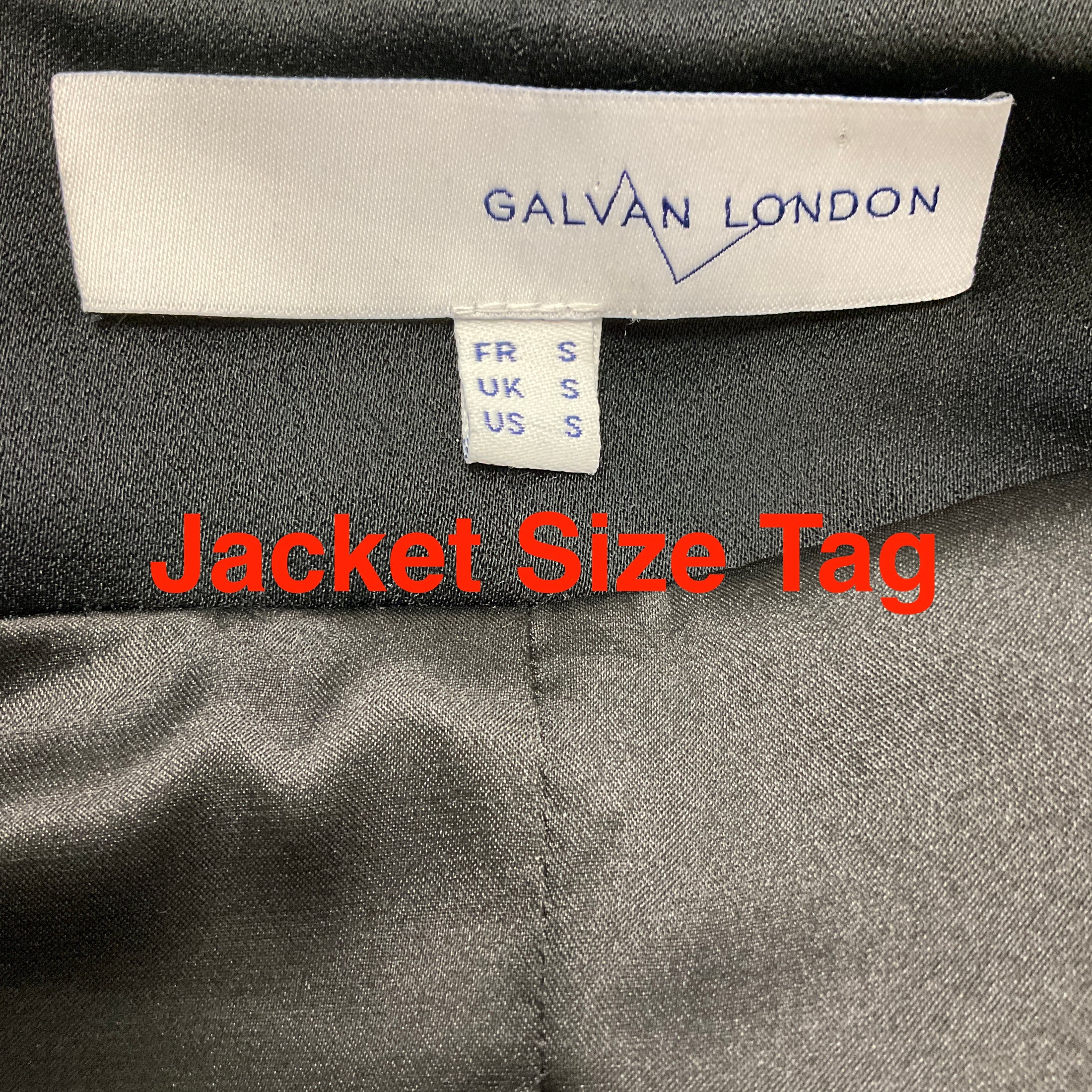 Galvan London Black Sequined Jacket and Pants Suit Set