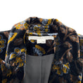 Load image into Gallery viewer, Veronica Beard Black Multi Long & Lean Floral Velvet Dickey Jacket
