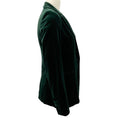Load image into Gallery viewer, Frame Spruce Green Velvet Blazer
