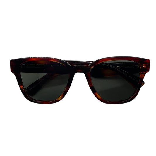 Prada Brown Havana Polarized Lens Acetate Frame Wayfarer Sunglasses