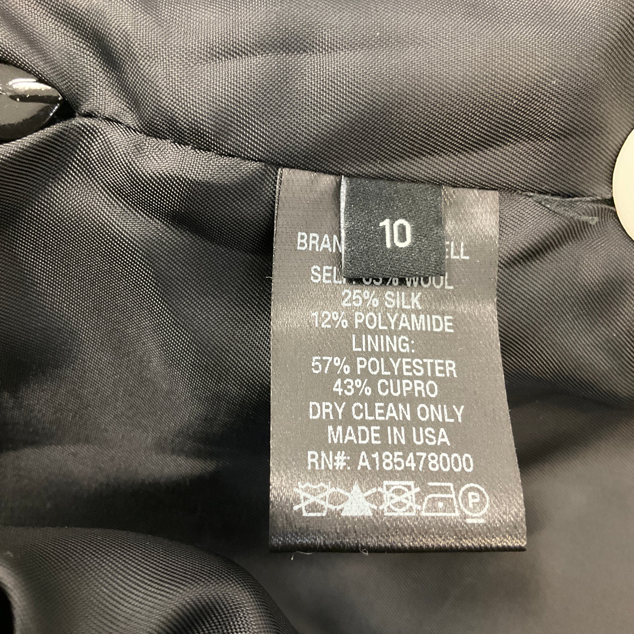 Brandon Maxwell Black Oversized Blazer