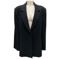 Load image into Gallery viewer, Brandon Maxwell Black Oversized Blazer
