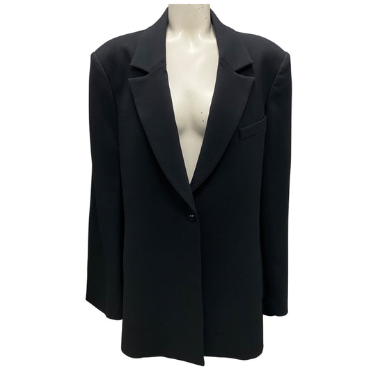Brandon Maxwell Black Oversized Blazer