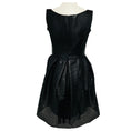 Load image into Gallery viewer, Carven Black Woven Sleeveless V-Neck Flared Cocktail Dress
