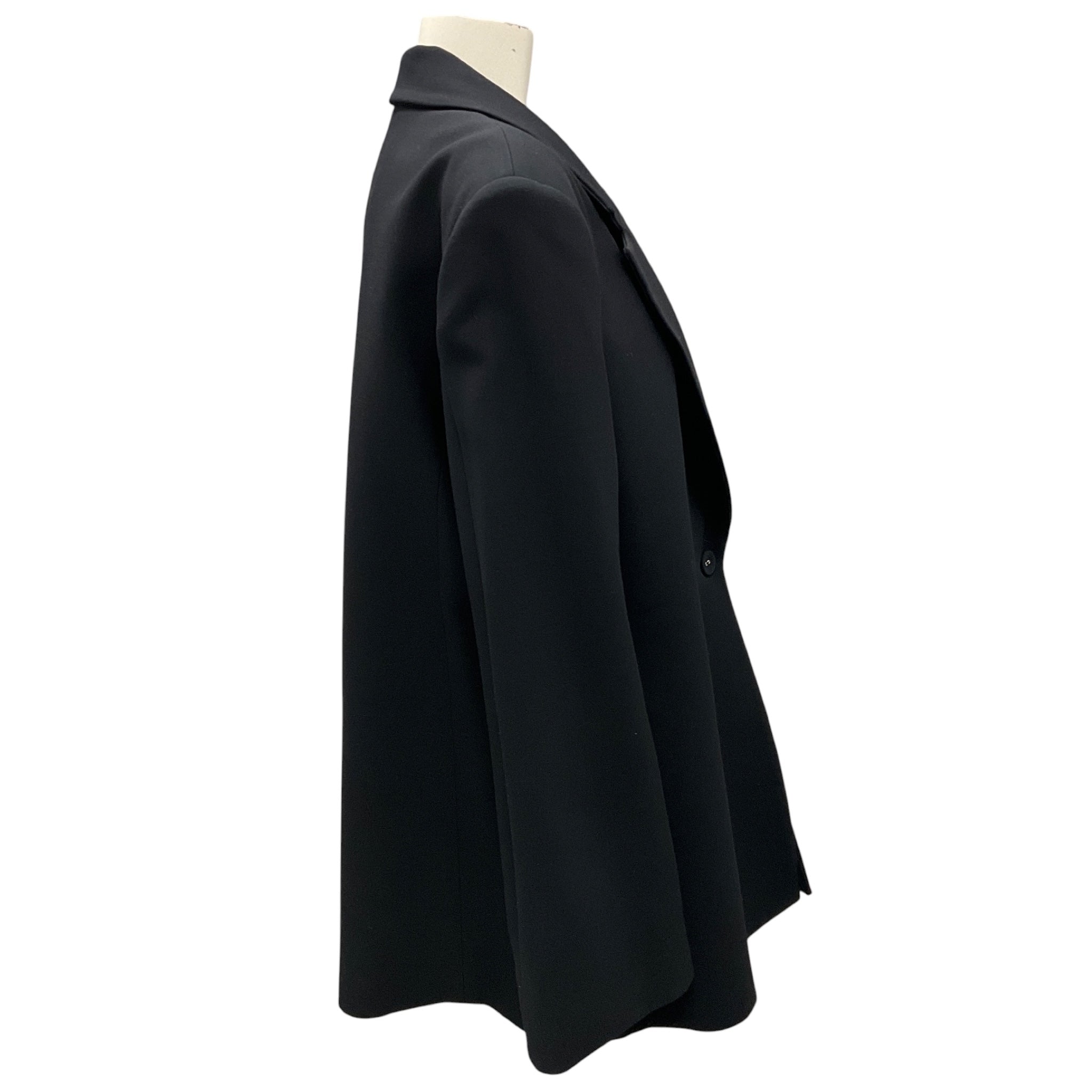 Brandon Maxwell Black Oversized Blazer
