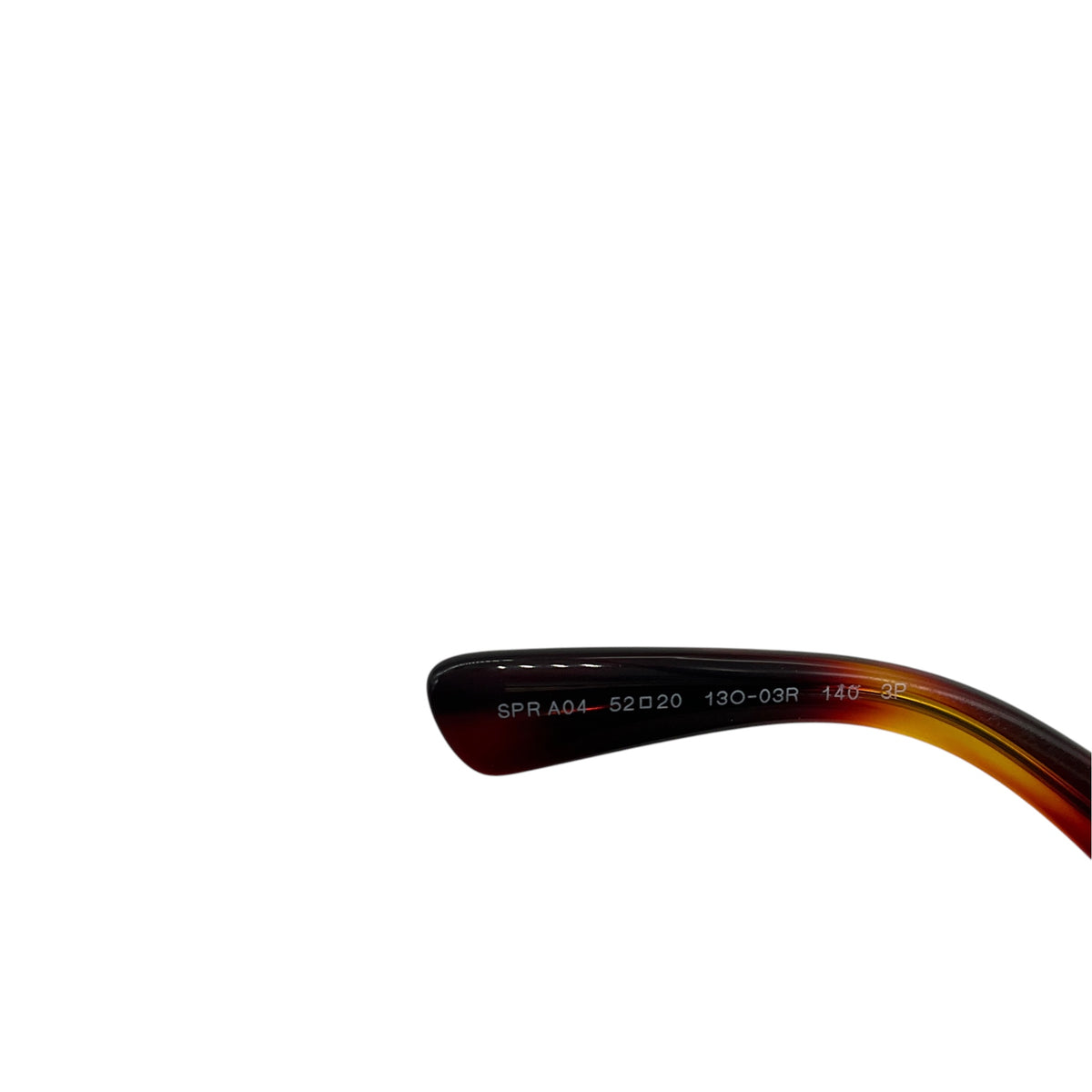 Prada Brown Havana Polarized Lens Acetate Frame Wayfarer Sunglasses