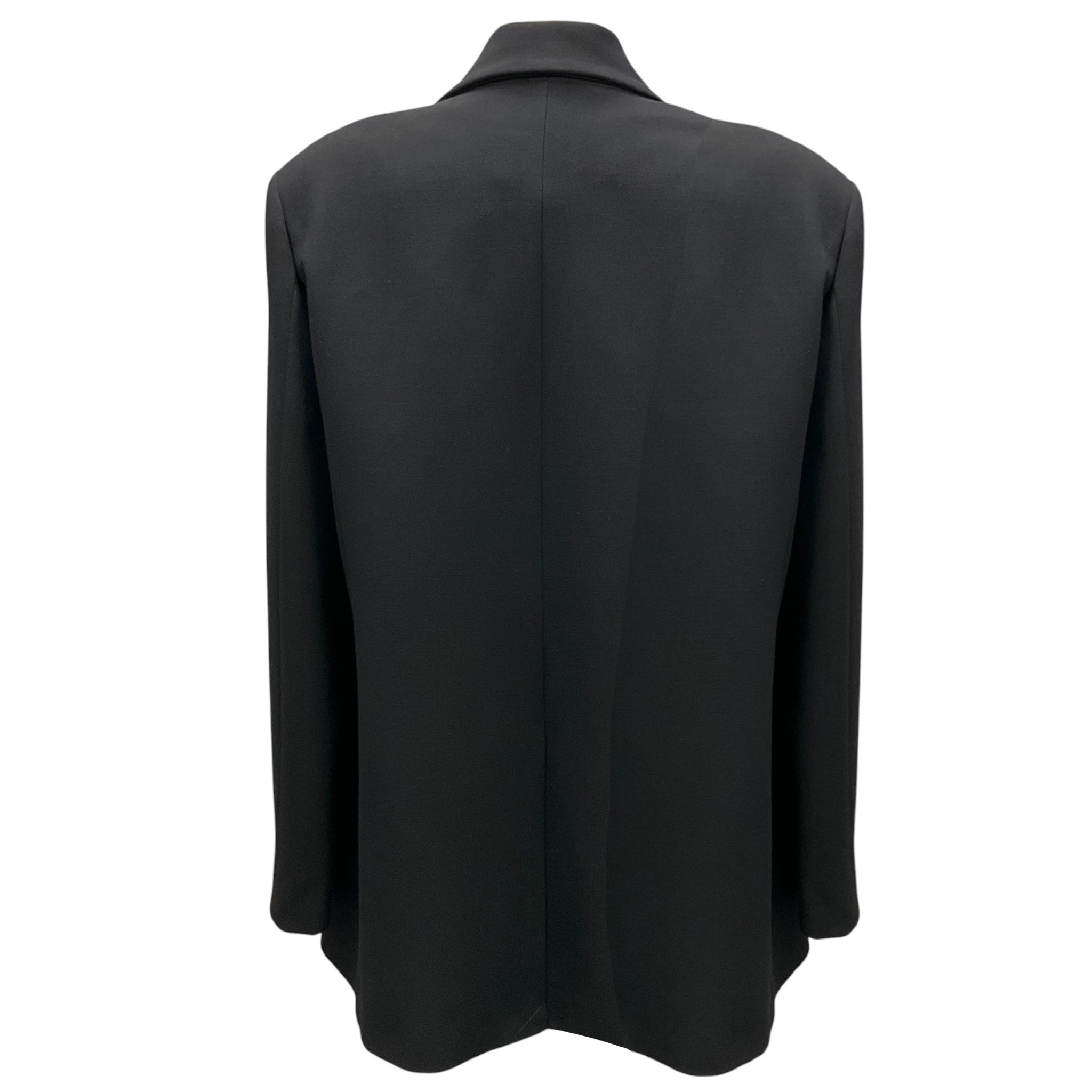 Brandon Maxwell Black Oversized Blazer