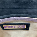 Load image into Gallery viewer, Jimmy Choo Black / Gold Hardware Chain Strap Suede Mini Evening Bag
