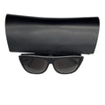 Load image into Gallery viewer, Saint Laurent Black / White Square Acetate Frame Two-Tone Shield Frame Sunglasses
