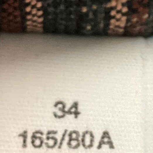 Acne Studios Brown Multi Check Bonded Suit Jacket