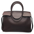 Load image into Gallery viewer, Staud Espresso Caviar Leather Maude Carryall Bag
