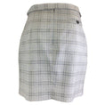 Load image into Gallery viewer, Magda Butrym Grey Plaid Lambswool Skirt
