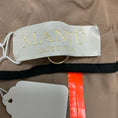 Load image into Gallery viewer, Mantu Beige Double Breasted Taffeta Trench Coat with Belt
