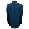 Load image into Gallery viewer, Akris Punto Navy Blue Tailored Button Front Wool Jacket
