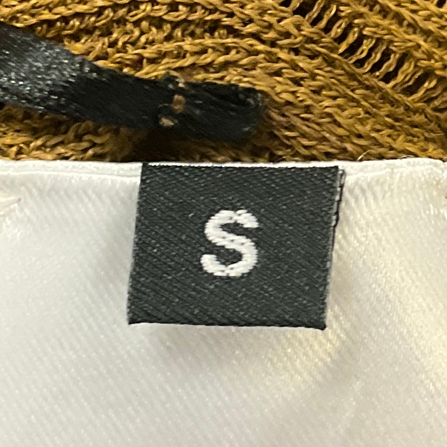 Proenza Schouler Chestnut Everly Viscose Fringe Knit Dress