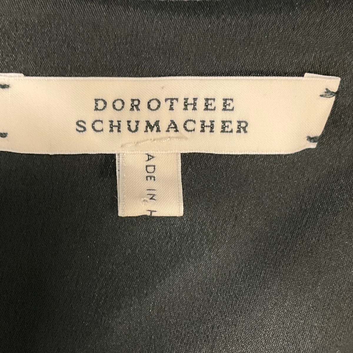 Dorothee Schumacher Grey Short Sleeved Flared Wool Dress with Cut Out Detail
