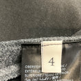 Load image into Gallery viewer, Dorothee Schumacher Grey Short Sleeved Flared Wool Dress with Cut Out Detail

