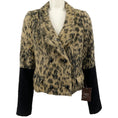 Load image into Gallery viewer, Smythe Beige Leopard Mohair Double Breasted Jacket

