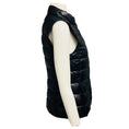 Load image into Gallery viewer, Herno Black Iconico Giulia Lightweight Quilted Down Puffer Vest
