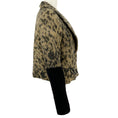 Load image into Gallery viewer, Smythe Beige Leopard Mohair Double Breasted Jacket
