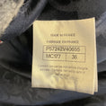 Load image into Gallery viewer, Chanel Red / Navy Blue Multi 2017 Double Breasted Wool Tweed Coat with CC Logo Buttons
