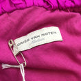 Load image into Gallery viewer, Dries Van Noten Fuchsia Silk Bubble Skirt
