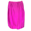 Load image into Gallery viewer, Dries Van Noten Fuchsia Silk Bubble Skirt
