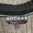 Load image into Gallery viewer, Rochas Tan / Grey / Black Wool Knit Cardigan
