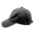 Load image into Gallery viewer, Brunello Cucinelli Charcoal Grey Monili Bead Embellished Wool Cap / Hat
