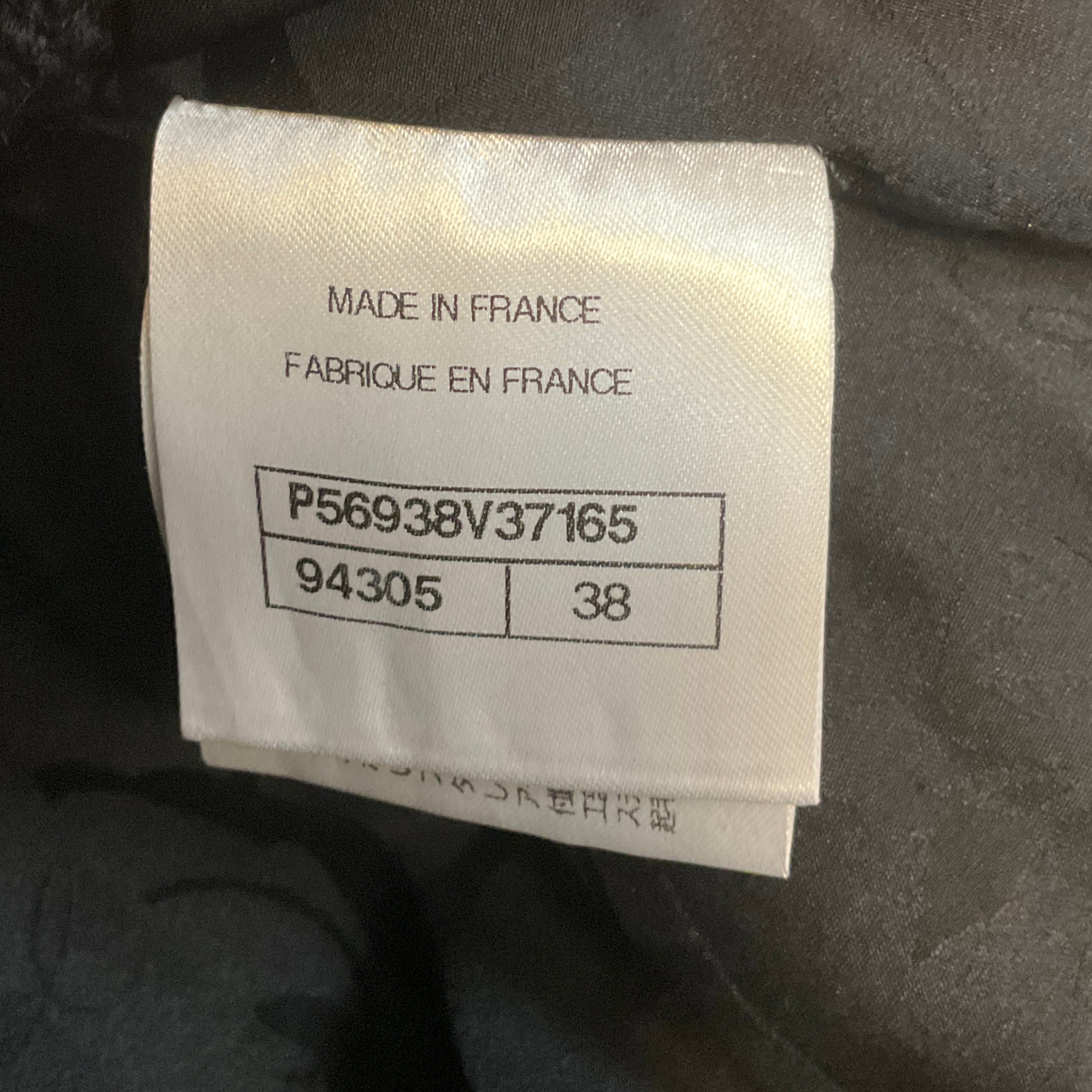 Chanel Black 2017 Black Belted Mid Length Wool Tweed Coat with CC Logo Lucite Buttons