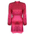 Load image into Gallery viewer, Rixo Hot Pink Lara Sequined Mini Dress
