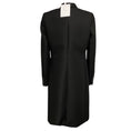 Load image into Gallery viewer, Christian Dior Black Noir One Button Wool and Mohair Manteau Coat
