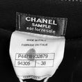 Load image into Gallery viewer, Chanel Black 2012 Classic Viscose Stretch Pants with Geometric CC Logo Buttons
