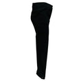 Load image into Gallery viewer, Chanel Black 2012 Classic Viscose Stretch Pants with Geometric CC Logo Buttons
