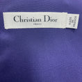 Load image into Gallery viewer, Christian Dior Purple Short Sleeved Wool Tweed Mini Dress with Belt
