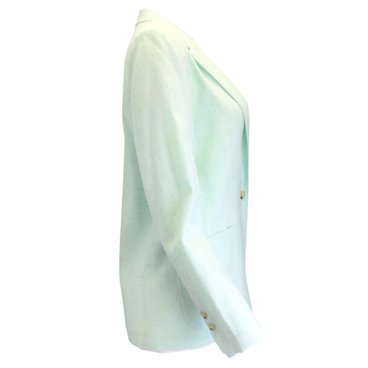 Forte Forte Mint Green 2022 One-Button Jacket