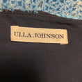 Load image into Gallery viewer, Ulla Johnson Light Blue Metallic Shimmer Twist Front Silk Maxi Dress
