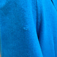 Load image into Gallery viewer, Christian Dior Blue Button Front Wool and Angora Coat
