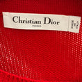 Load image into Gallery viewer, Christian Dior Red Dior Tribales Cashmere Cardigan and Matching Top Twin Set
