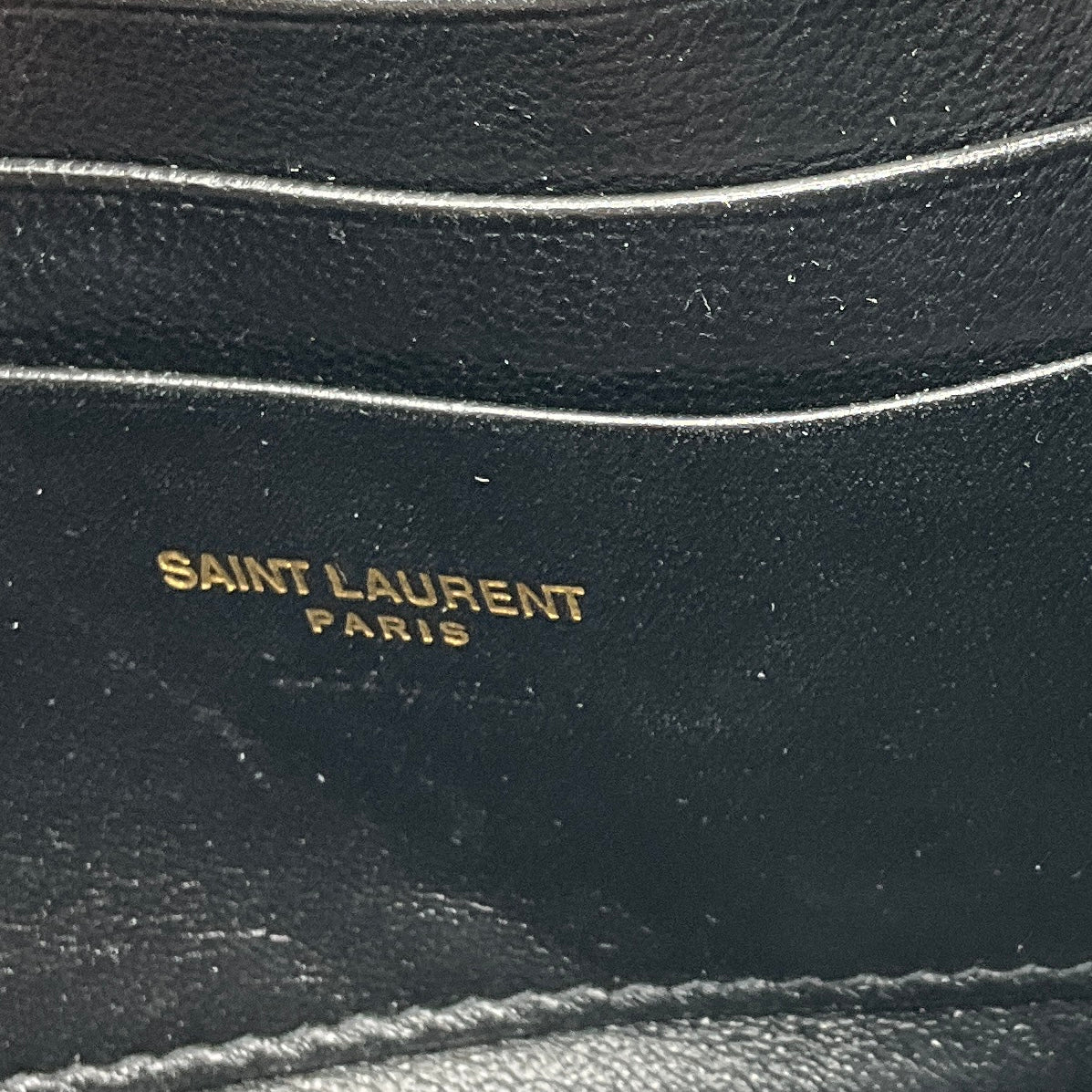 Saint Laurent Black Matelasse Chevron Quilted Calfskin Leather Mini Lou Camera Bag