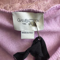 Load image into Gallery viewer, Giambattista Valli Lilac Lace Detail Full Zip Cashmere and Silk Knit Sweater
