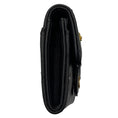 Load image into Gallery viewer, Chanel Black 2023 CC Logo Lucky Charm Classic Flap Card Holder
