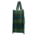 Load image into Gallery viewer, Sandro Blue / Yellow Checked Kasbah Tote Bag
